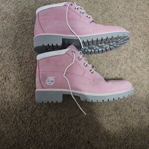 Timberland Women's Pink Boots